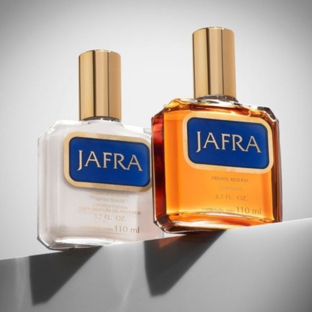 PRIVATE RESERVE SET OF AFTER SHAVE & EAU DE COLOGNE FOR MEN BY JAFRA